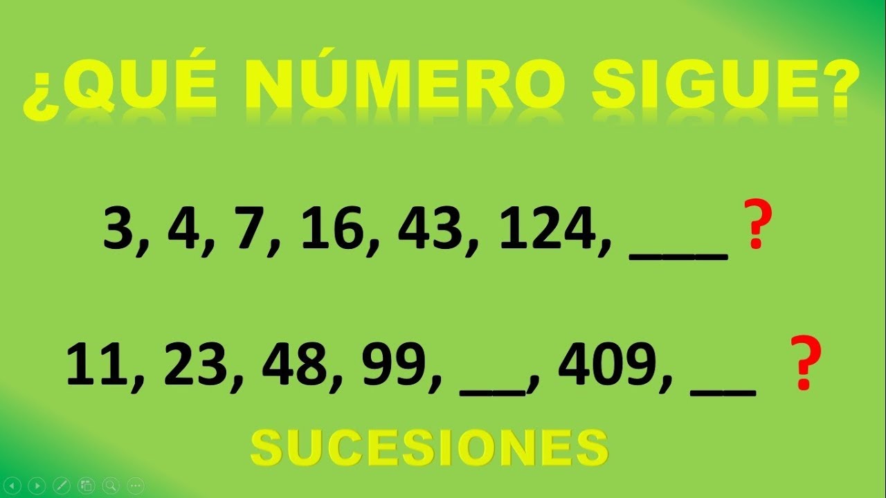 Cómo calcular el décimo octavo término de una sucesión numérica