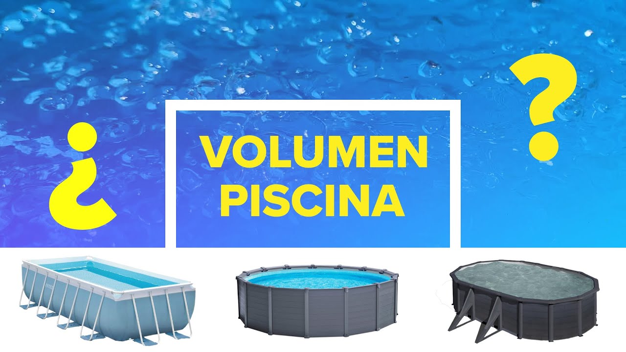 Cómo calcular el volumen de una piscina