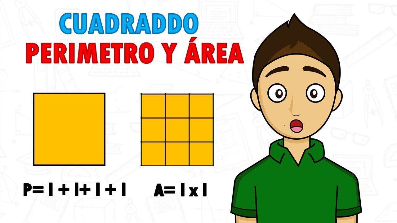 Fórmula para calcular el área de un cuadrado en función de su lado