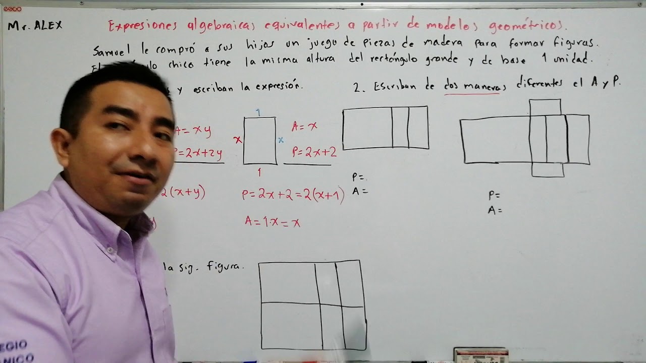Identificación y búsqueda de expresiones algebraicas equivalentes
