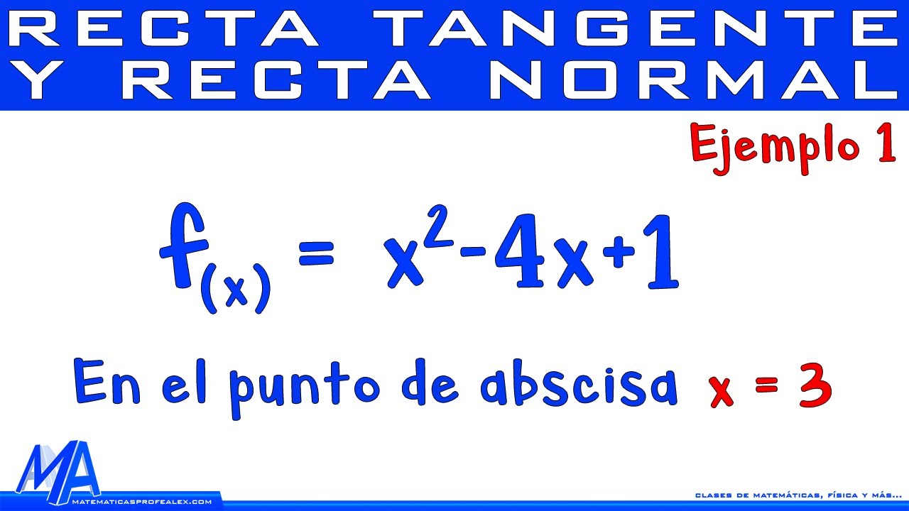 La importancia de la recta normal en un punto de una curva
