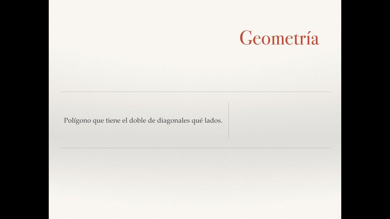 Polígono con el doble de diagonales que lados: ¿Cuál es?