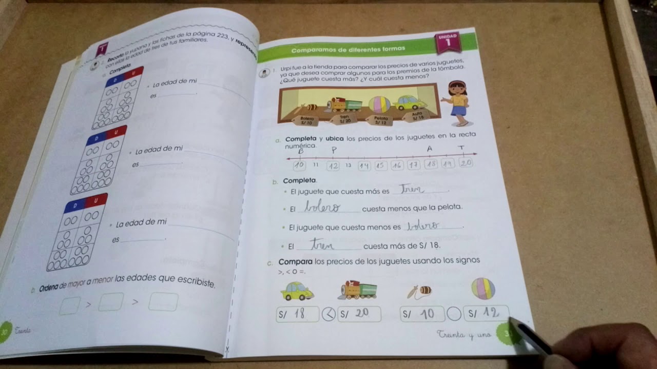 Respuestas del cuaderno de trabajo de matemáticas 2 para practicar