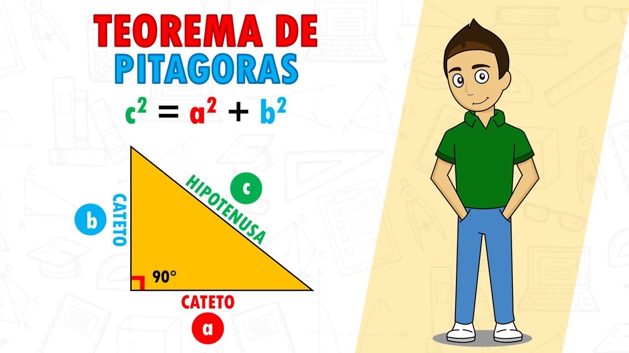 Triángulo rectángulo con hipotenusa √11 y cateto de longitud 1