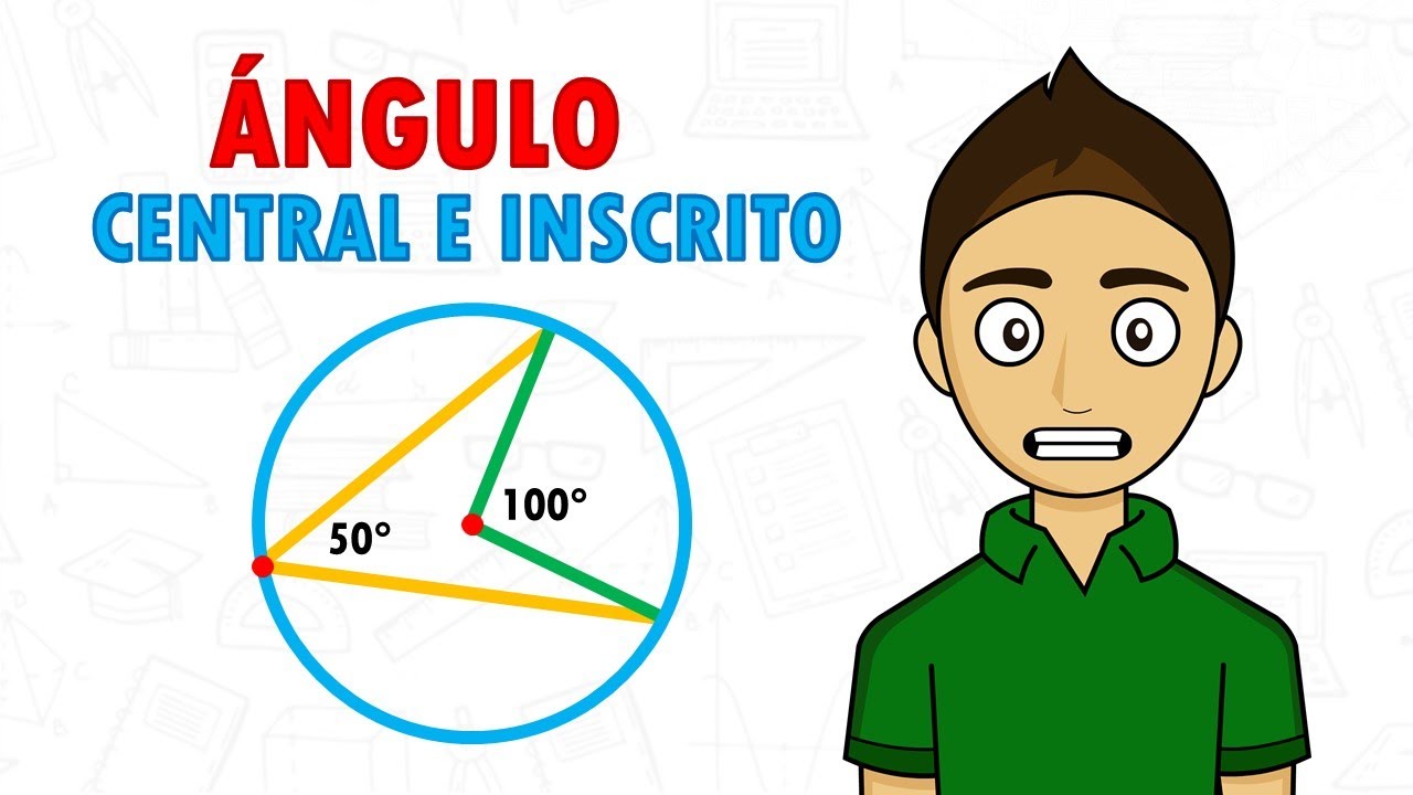 Ángulos centrales e inscritos en una circunferencia