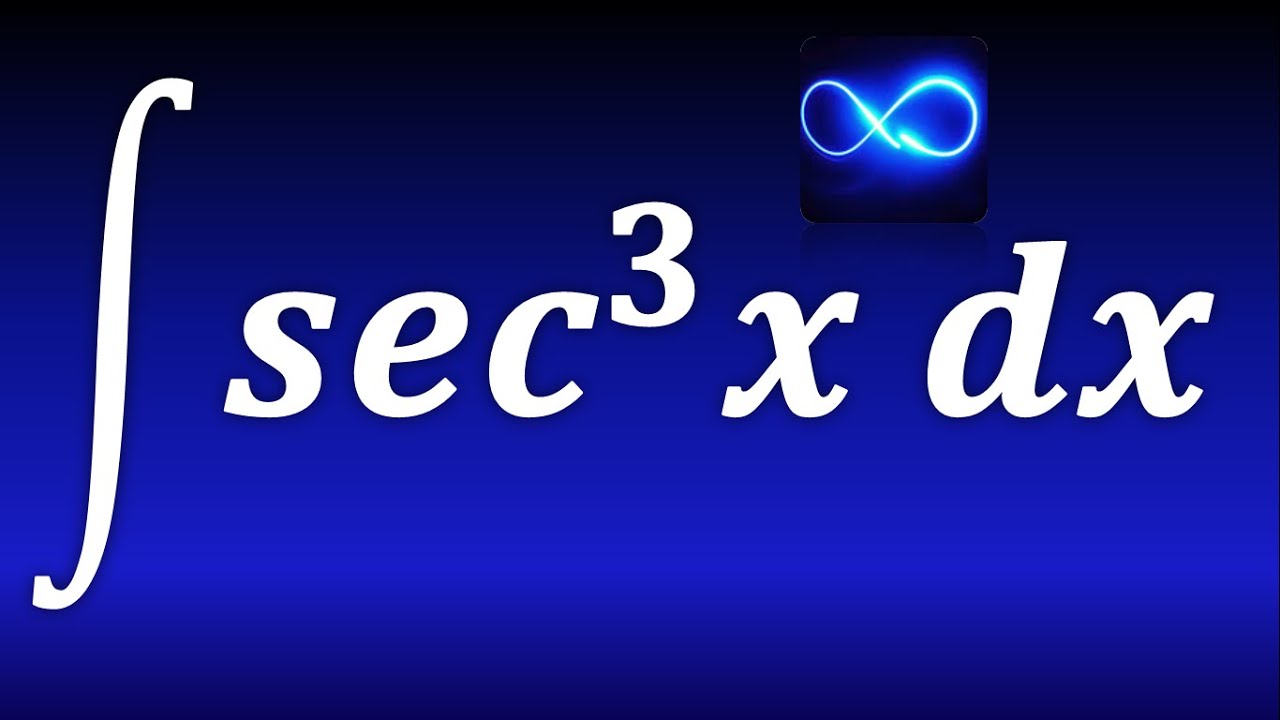 Cálculo de la integral de secante al cubo de x