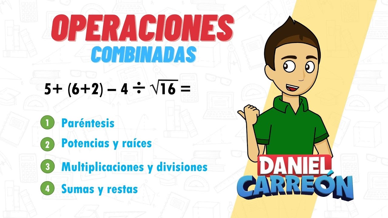 Cálculo matemático con raíces y operaciones básicas