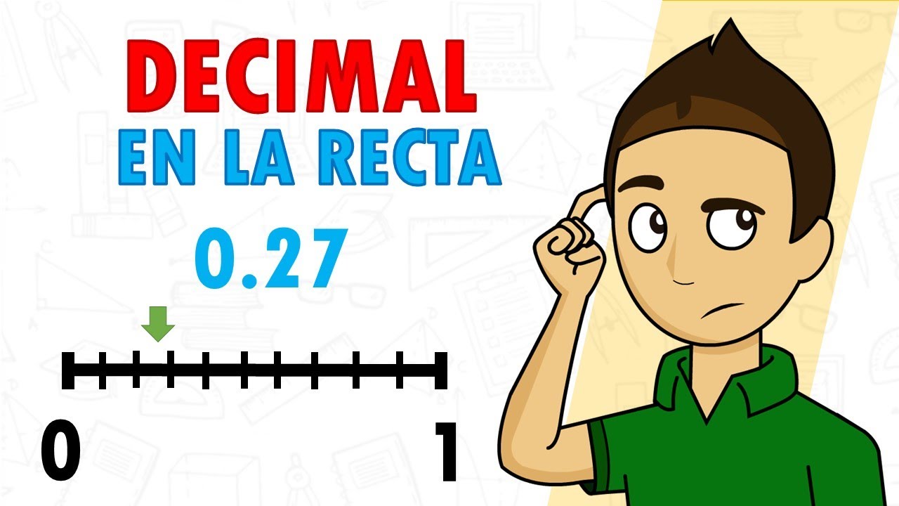 Coloca los números fraccionarios y decimales en las rectas numéricas correspondientes