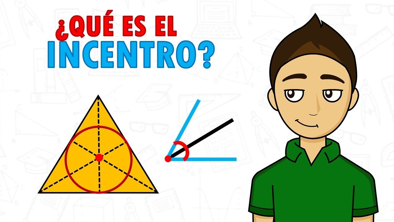Cómo calcular el incentro de un triángulo