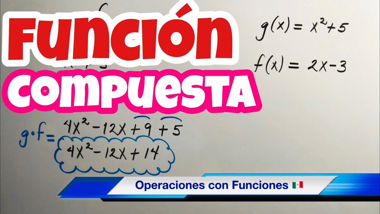 Cómo calcular la función compuesta f(g(x))
