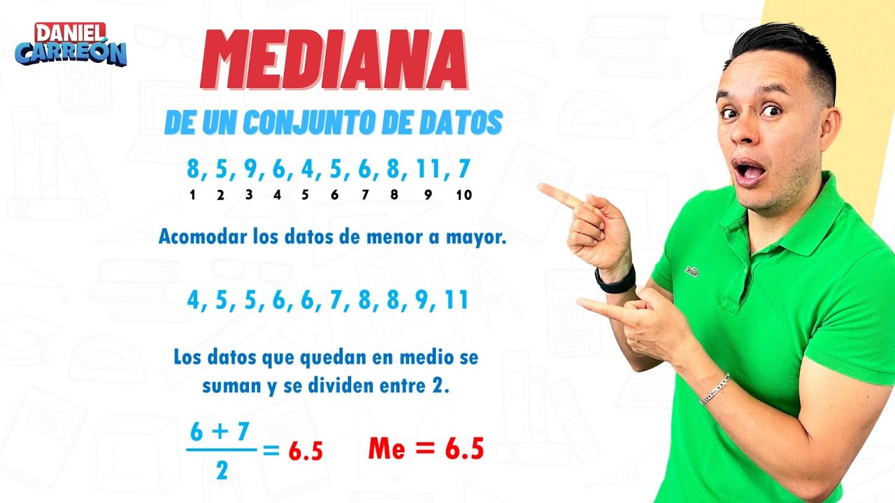 Cómo calcular la media de un conjunto de datos numéricos