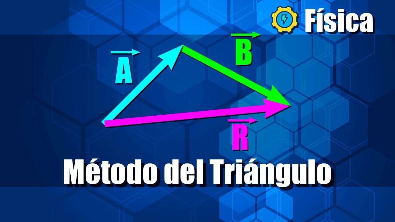 Cómo calcular la suma de tres vectores para formar un triángulo cerrado