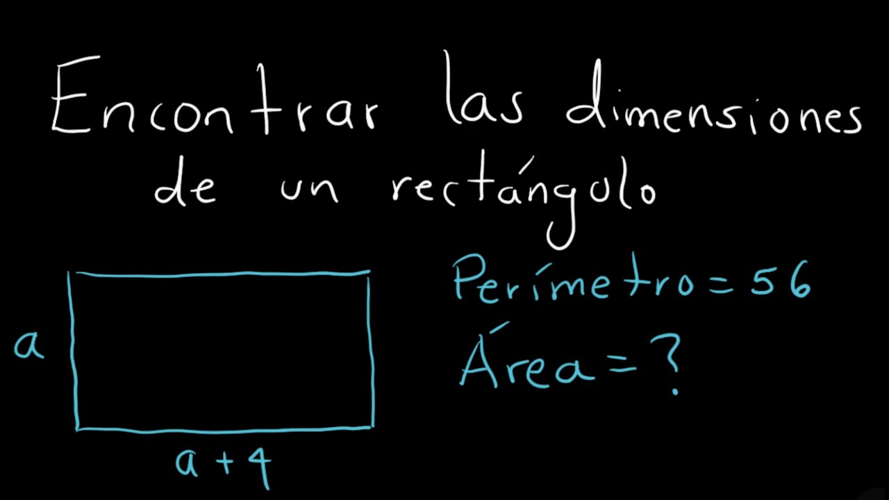 Cómo calcular las dimensiones de un rectángulo