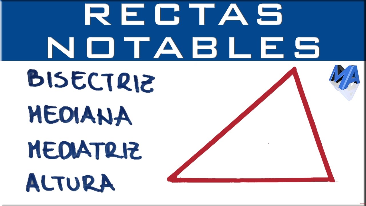 Conceptos de mediatriz y bisectriz