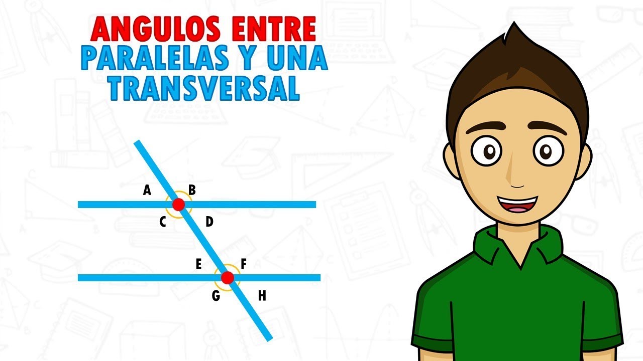 División de un ángulo interior en dos ángulos iguales mediante una recta.