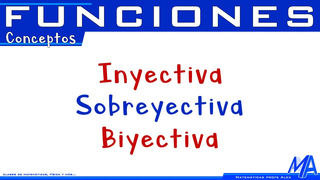 Ejemplos de funciones con propiedades inyectivas