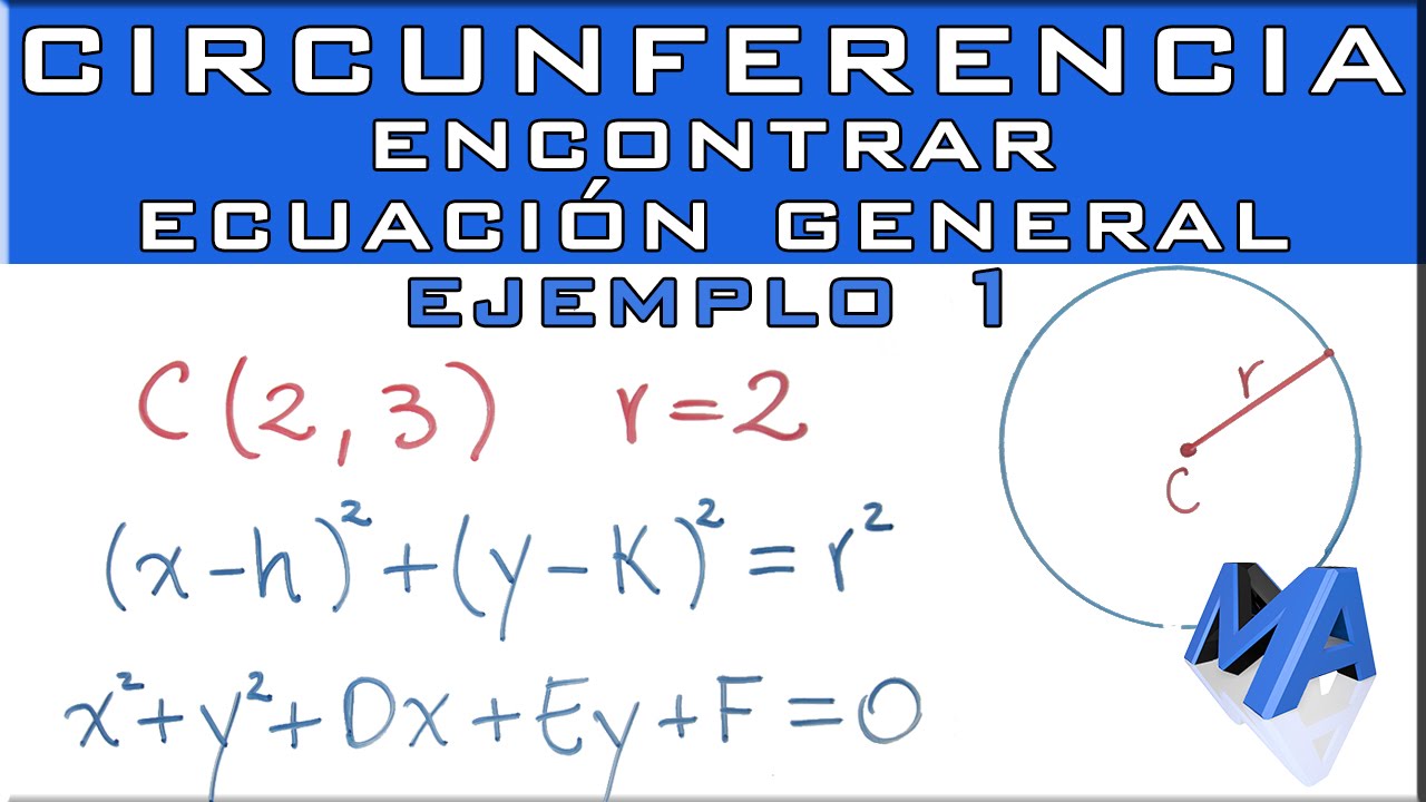 Ejemplos prácticos de la ecuación de la circunferencia
