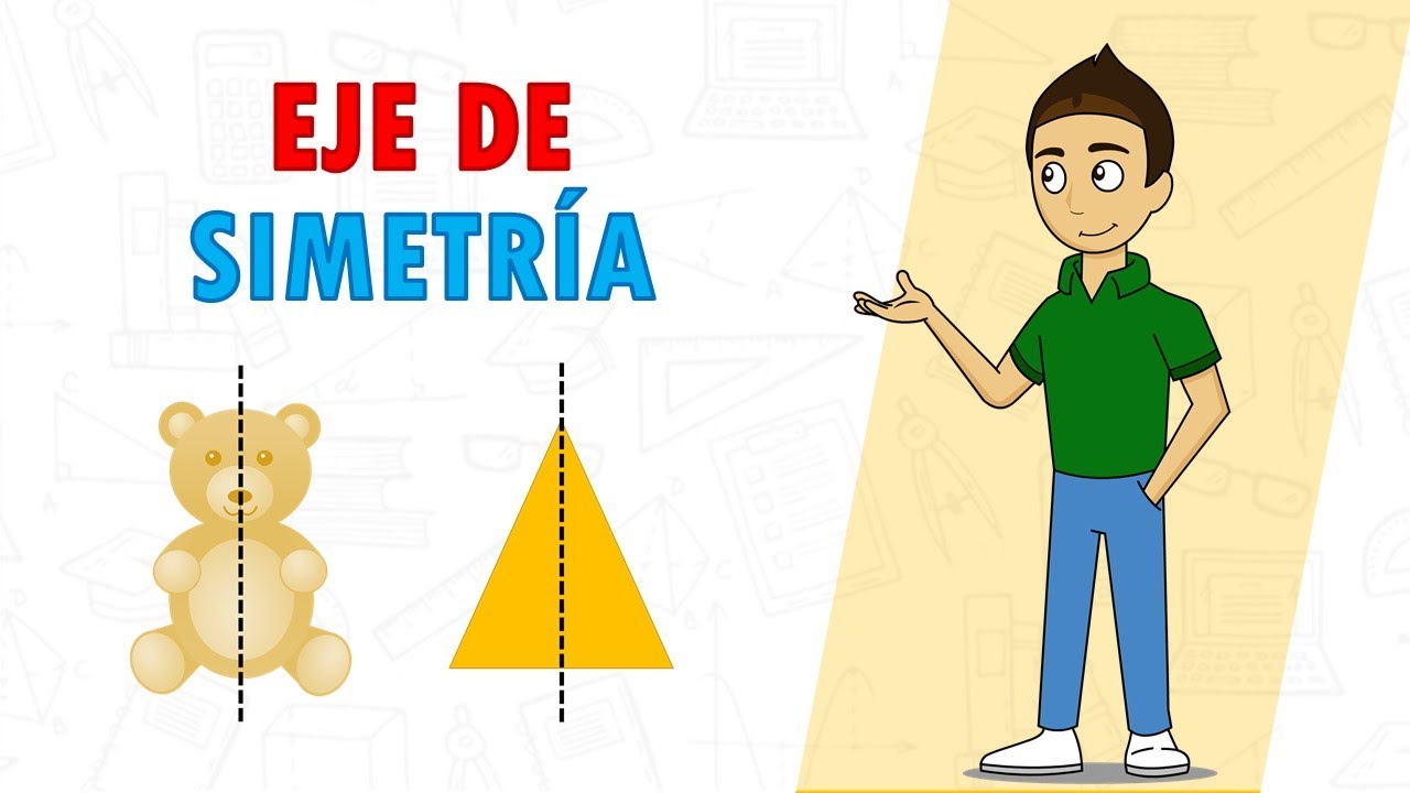 Ejes de simetría de figuras geométricas
