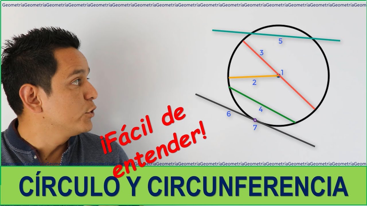 Elementos de la circunferencia: nombres y características