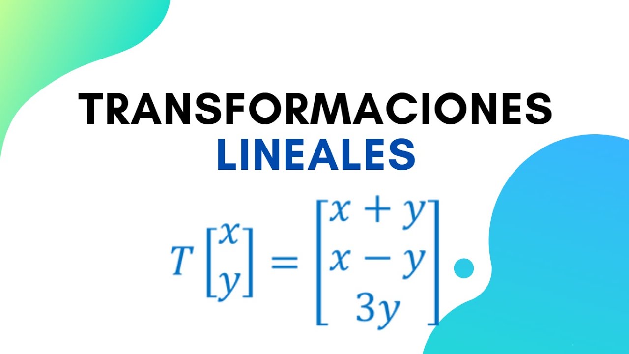 Fundamentos de álgebra lineal: Introducción a las transformaciones lineales