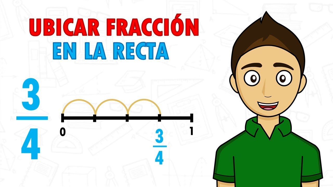 La representación numérica de una fracción en términos generales