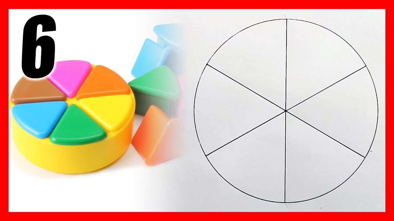 Método para dividir un rectángulo en 6 partes de igual tamaño