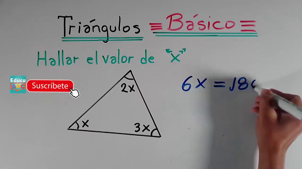 Triángulo con ángulos inferiores a 90°