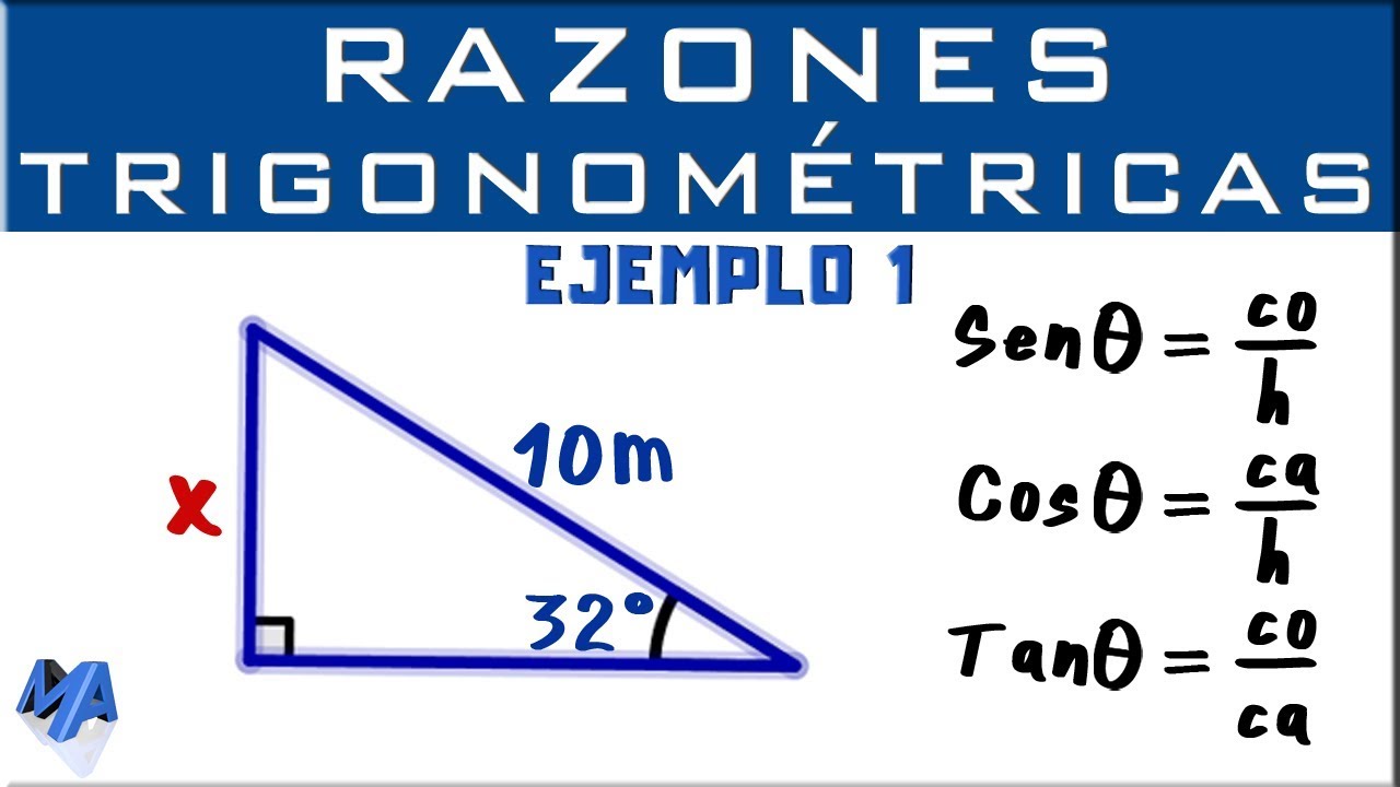 Utilización de razones trigonométricas para calcular la longitud de la hipotenusa