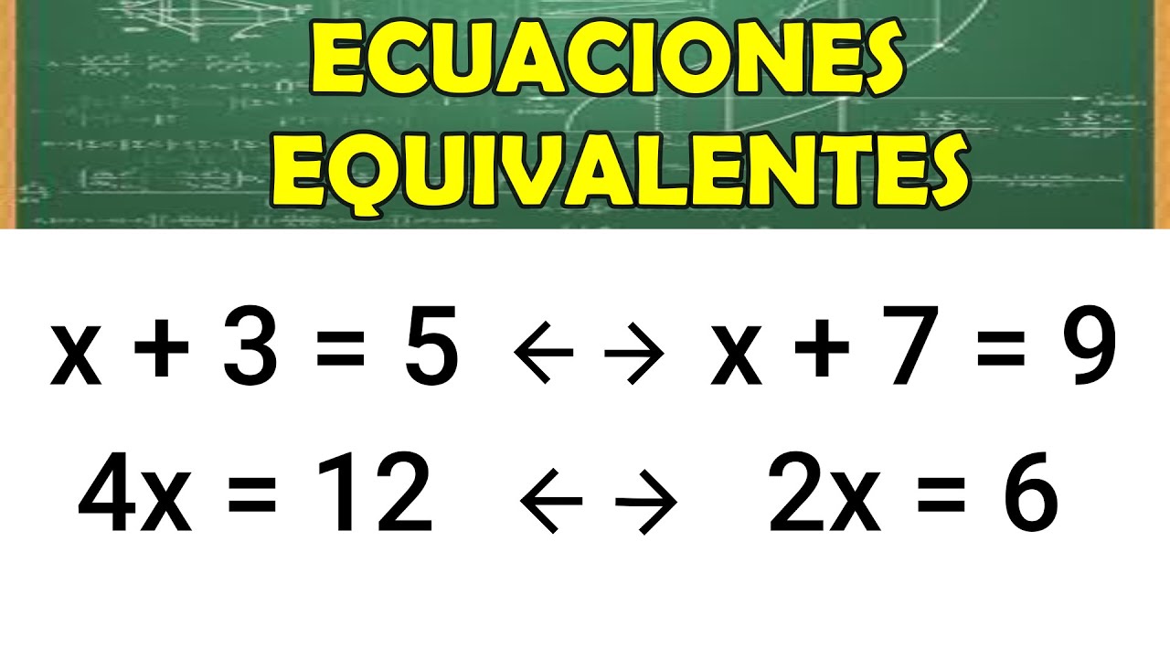 ¿Cuál es la ecuación equivalente a esta expresión?