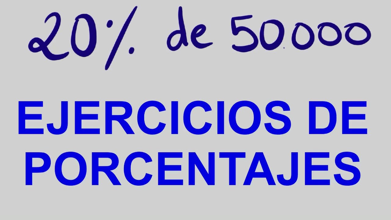 Calcula el 20% de 10000