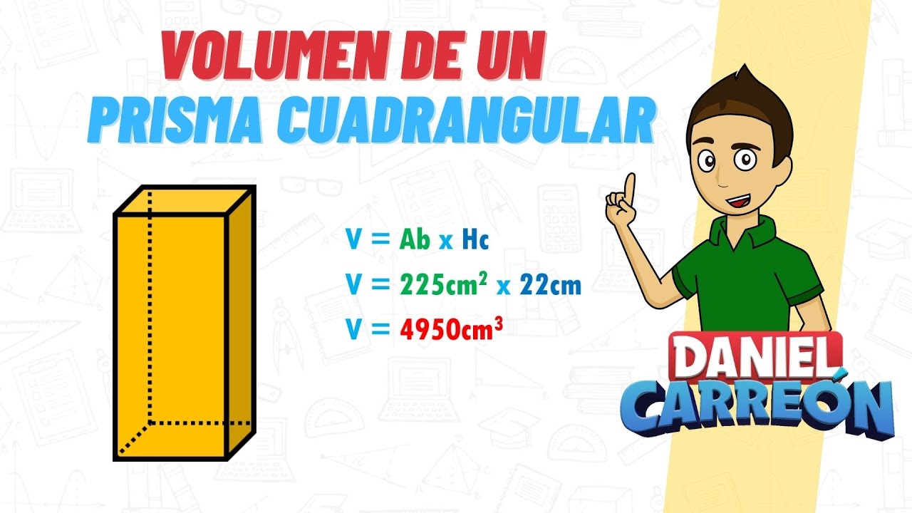 Calcula el número de caras de un prisma cuadrangular