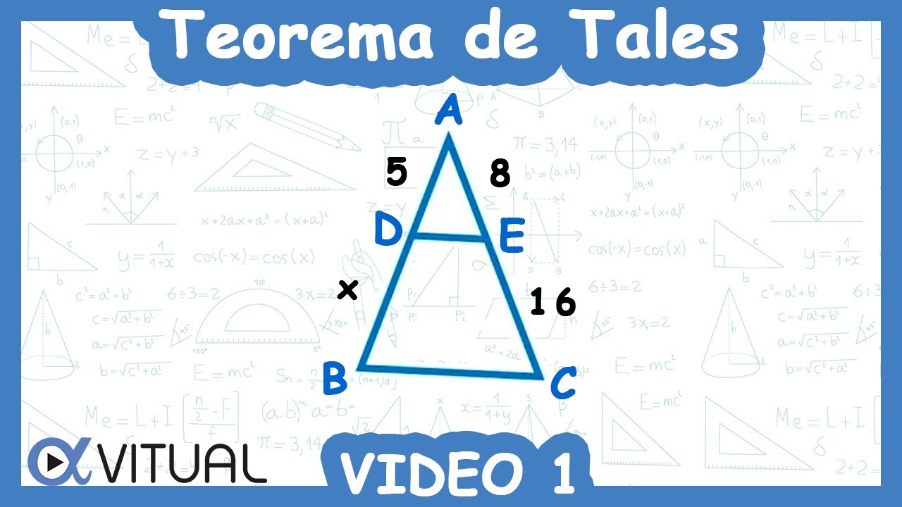 Calcula el valor de x utilizando el teorema de Tales y la figura adjunta.