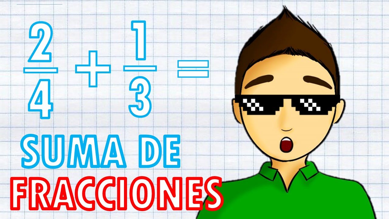 Calcula la suma de un tercio más otro tercio