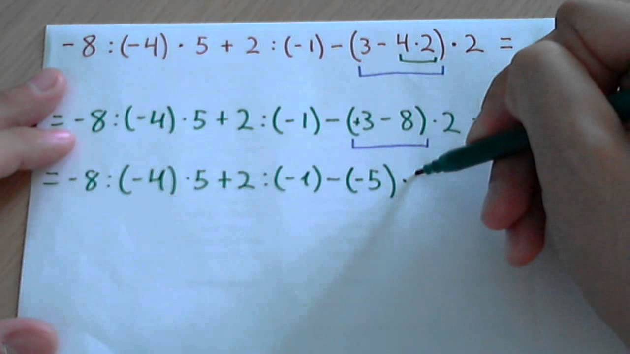 Cálculo matemático: 18 - 12 + 2 x 32 - 12 ÷ (1 + 1) =