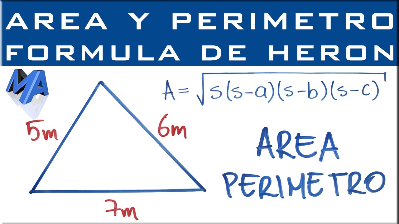 Cómo calcular el área de un triángulo sabiendo sus lados