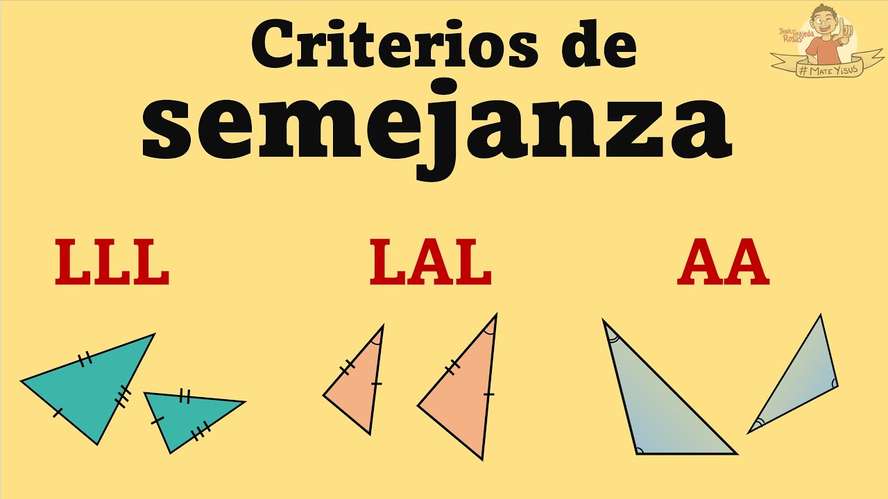Cómo determinar la semejanza de dos triángulos