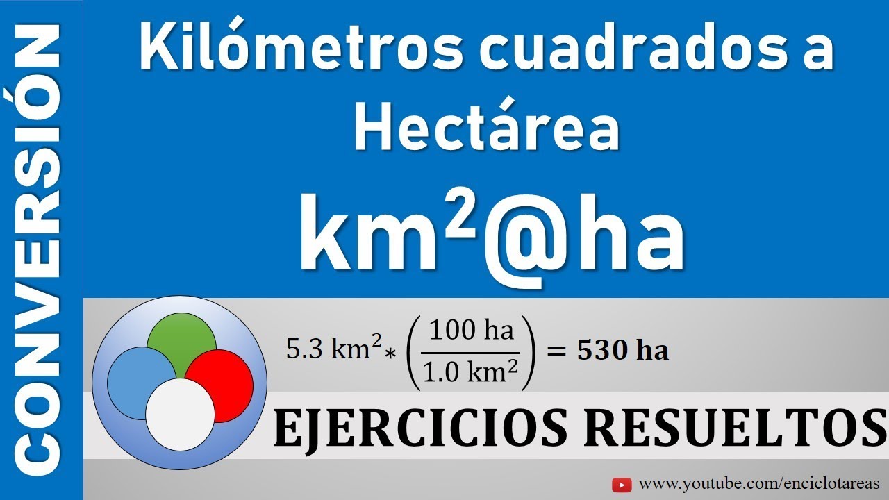 Conversión de kilómetro cuadrado a hectáreas: ¿Cuál es la equivalencia?