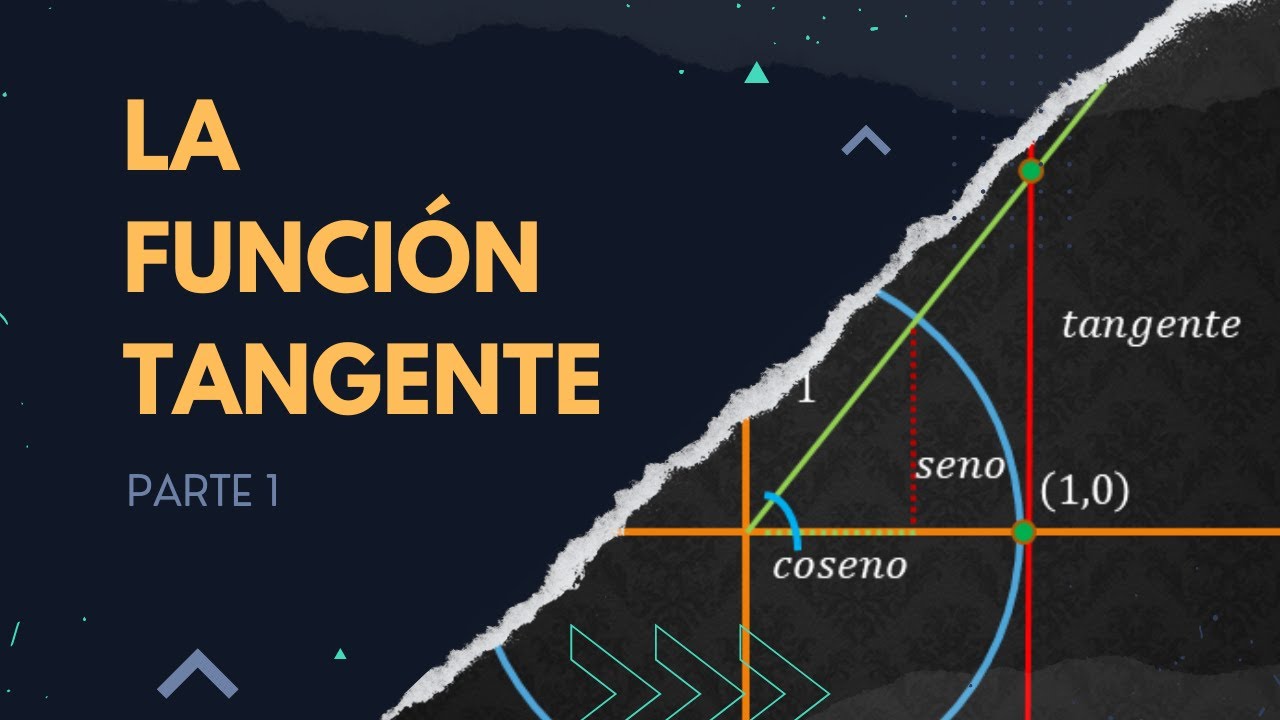 Definición y concepto de la tangente de un ángulo