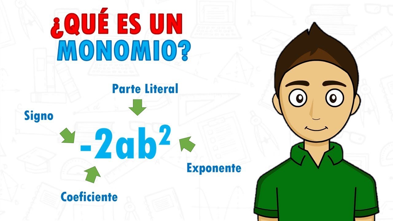 Definiciones de monomio