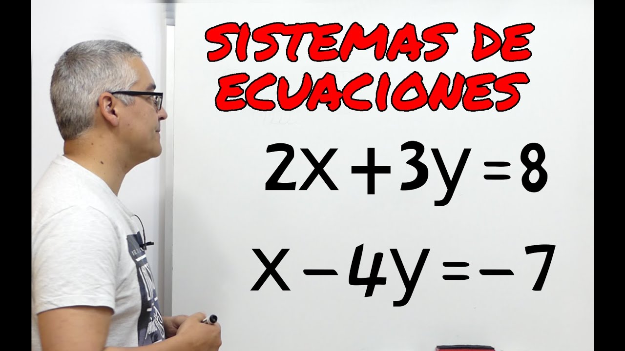 Ejemplos de sistemas de ecuaciones con dos incógnitas