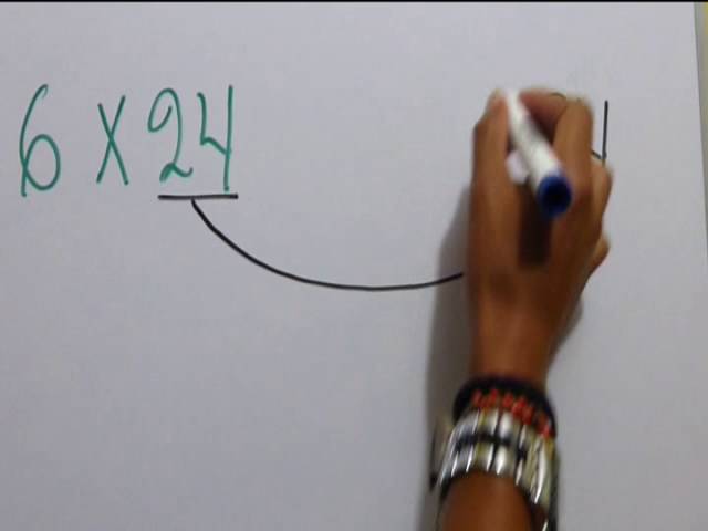 Expresión equivalente a 6 multiplicado por 6