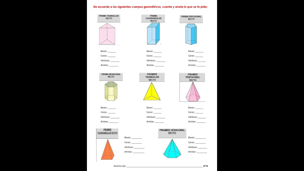 Forma geométrica con bases triangulares y una cara rectangular y dos cuadradas