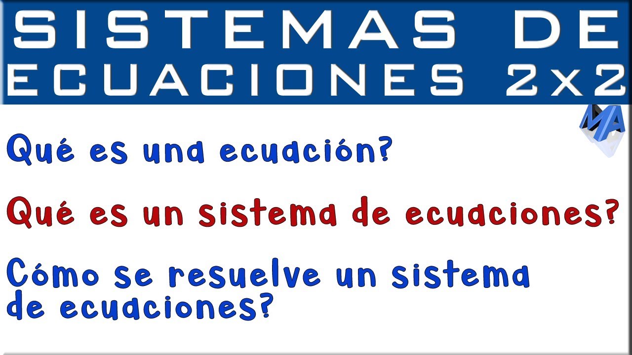 Introducción a los sistemas de ecuaciones lineales