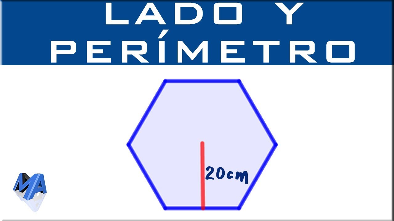 Método para calcular la longitud de un lado de un hexágono regular