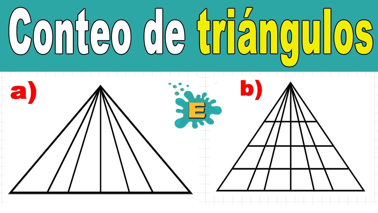Número de triángulos en la figura