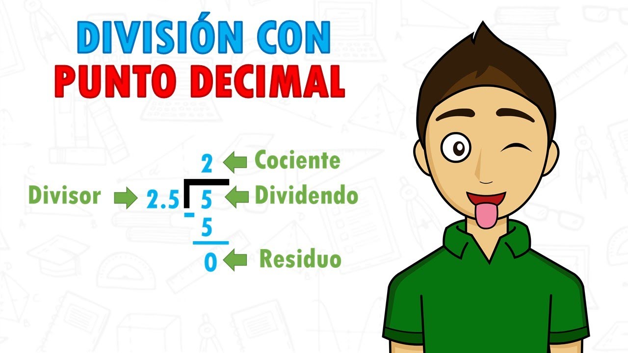 Qué es una división decimal