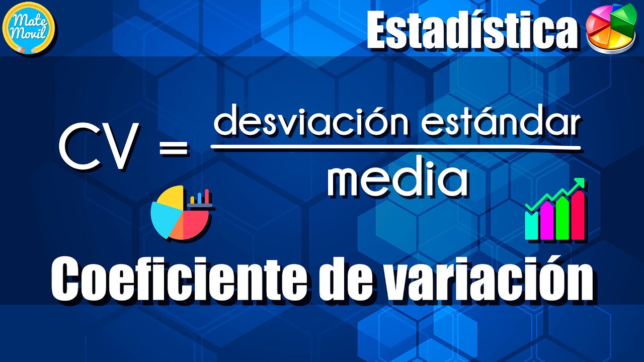 Utilidad del coeficiente de variación en estadísticas