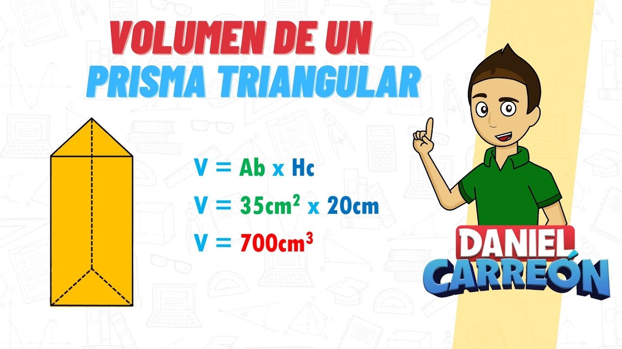 Cómo calcular el volumen de un prisma triangular: paso a paso