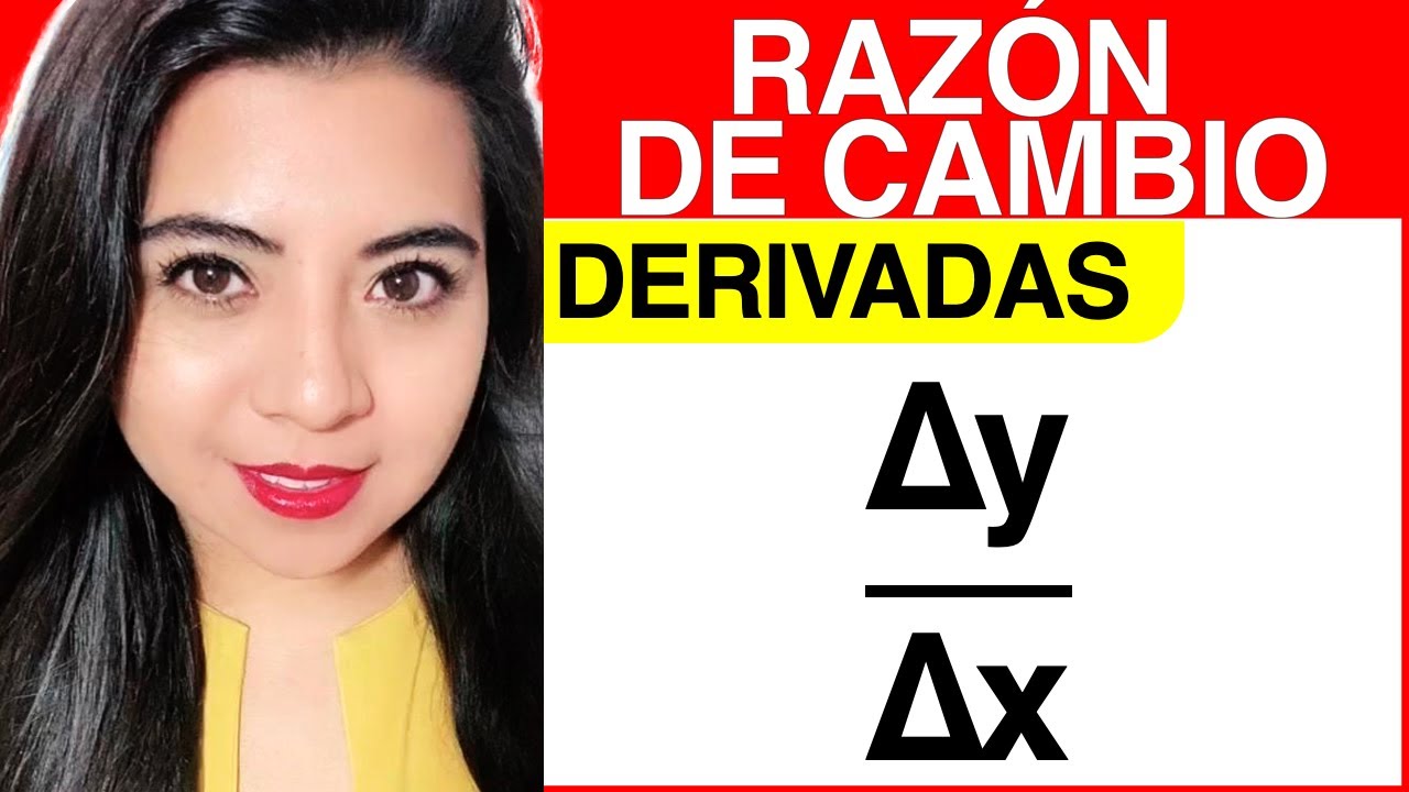 La derivada como medida de cambio en cálculo